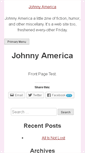 Mobile Screenshot of johnnyamerica.com